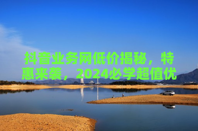 抖音业务网低价揭秘，特惠来袭，2024必学超值优惠！