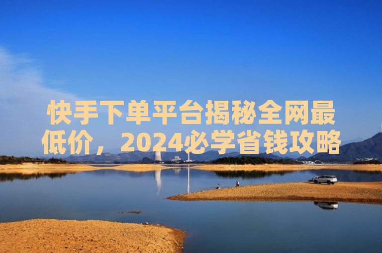 快手下单平台揭秘全网最低价，2024必学省钱攻略！