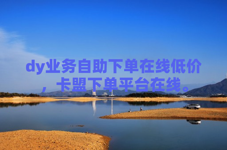 dy业务自助下单在线低价，卡盟下单平台在线。