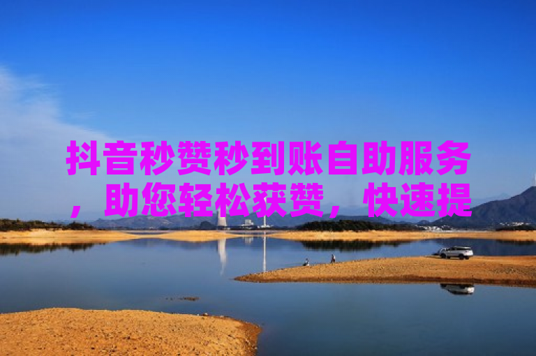 抖音秒赞秒到账自助服务，助您轻松获赞，快速提升热度！