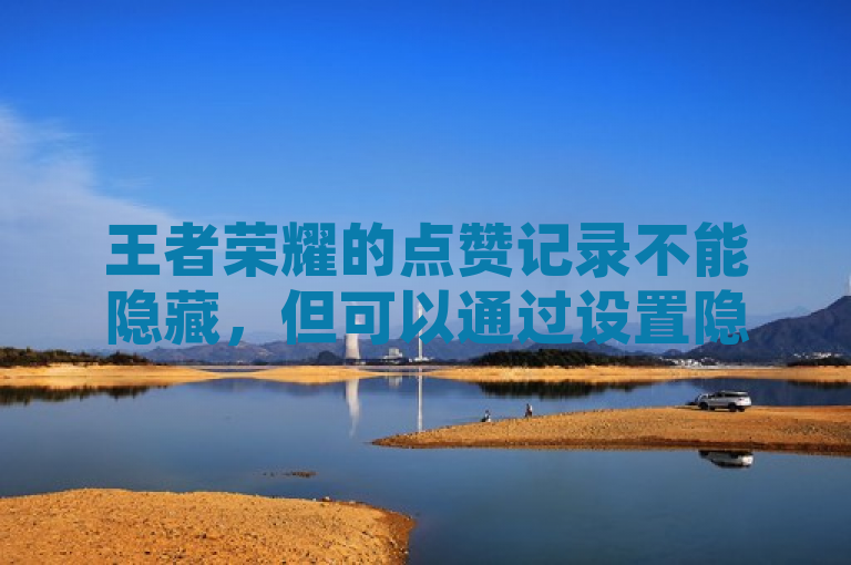 王者荣耀的点赞记录不能隐藏，但可以通过设置隐私权限来限制他人点赞。