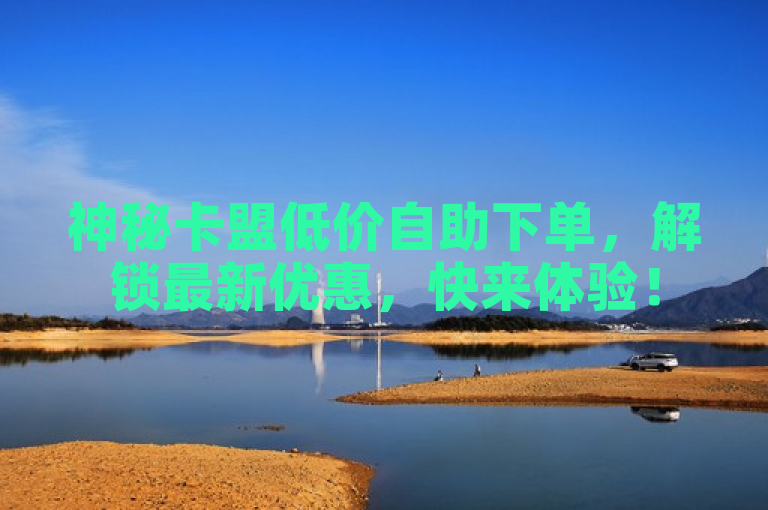 神秘卡盟低价自助下单，解锁最新优惠，快来体验！