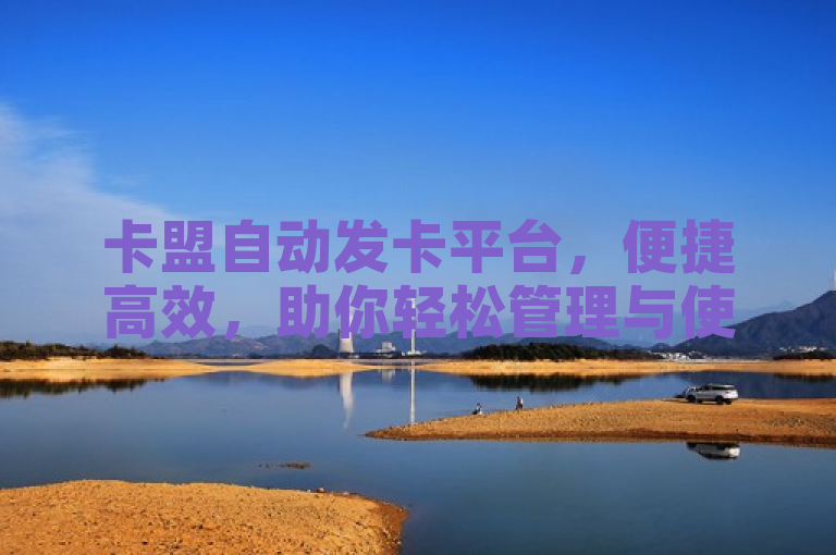 卡盟自动发卡平台，便捷高效，助你轻松管理与使用。