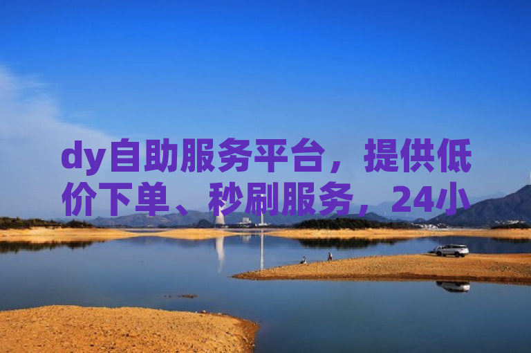 dy自助服务平台，提供低价下单、秒刷服务，24小时自动处理订单。