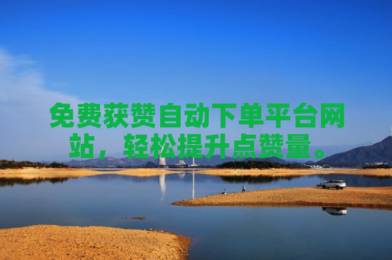 免费获赞自动下单平台网站，轻松提升点赞量。
