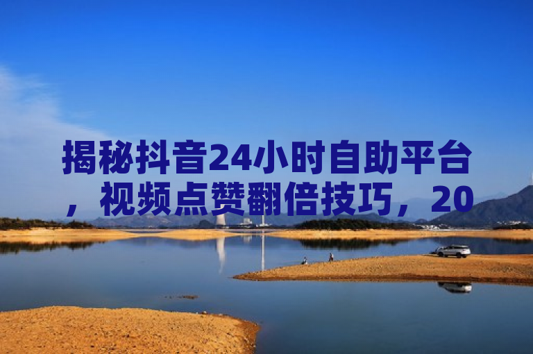 揭秘抖音24小时自助平台，视频点赞翻倍技巧，2024必备！