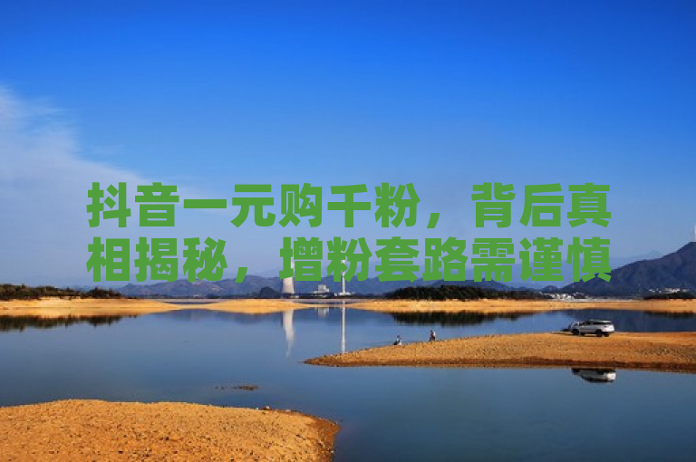 抖音一元购千粉，背后真相揭秘，增粉套路需谨慎。