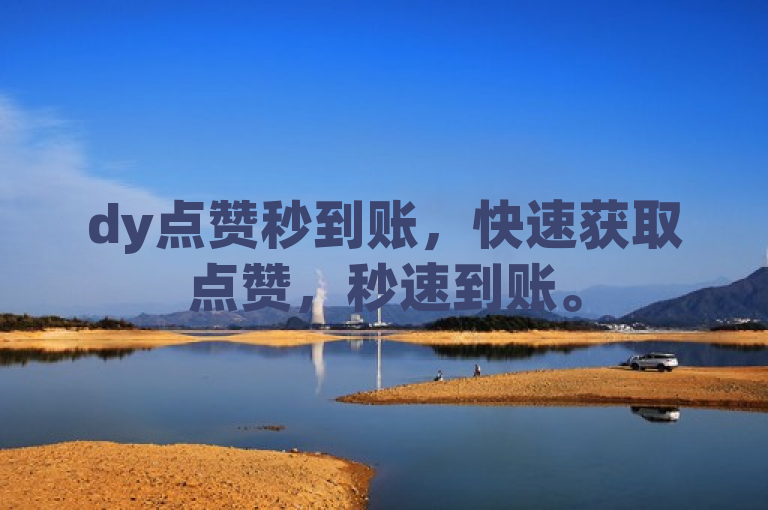 dy点赞秒到账，快速获取点赞，秒速到账。