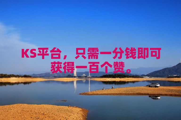KS平台，只需一分钱即可获得一百个赞。