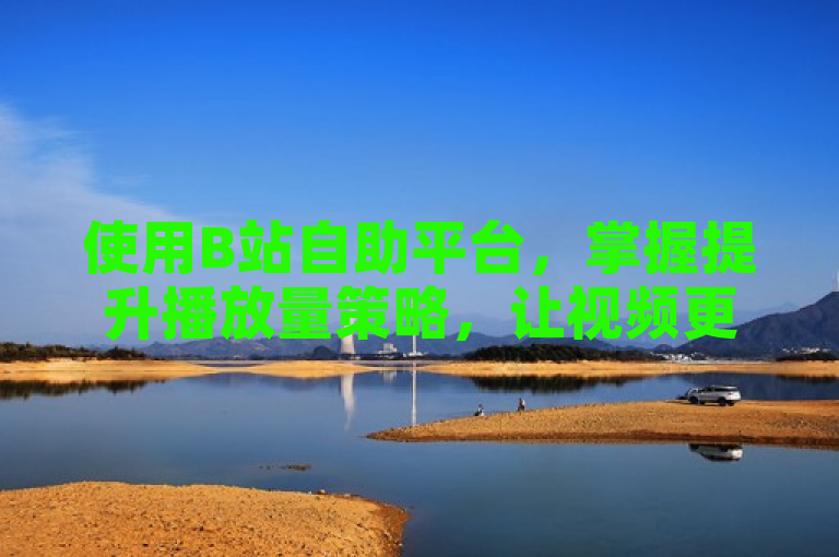 使用B站自助平台，掌握提升播放量策略，让视频更吸引观众。