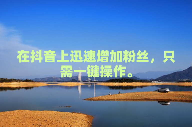 在抖音上迅速增加粉丝，只需一键操作。