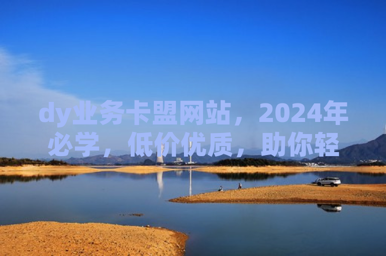 dy业务卡盟网站，2024年必学，低价优质，助你轻松拥有！