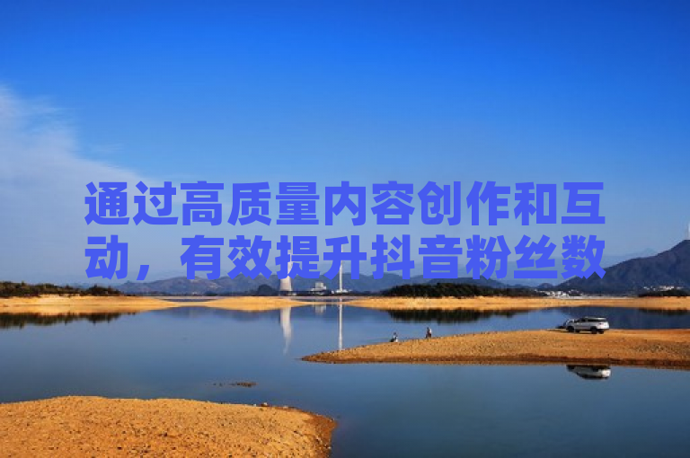通过高质量内容创作和互动，有效提升抖音粉丝数量。