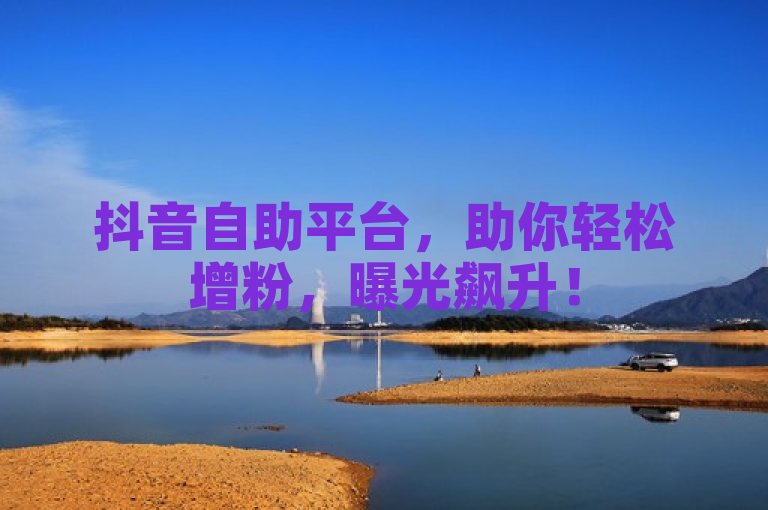 抖音自助平台，助你轻松增粉，曝光飙升！