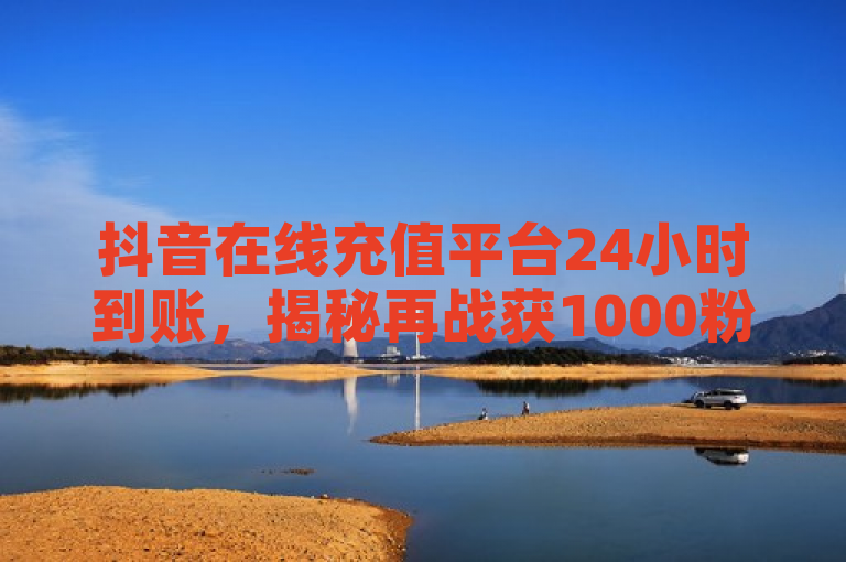 抖音在线充值平台24小时到账，揭秘再战获1000粉丝方法。