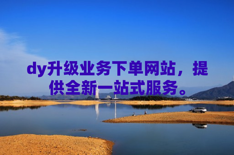 dy升级业务下单网站，提供全新一站式服务。