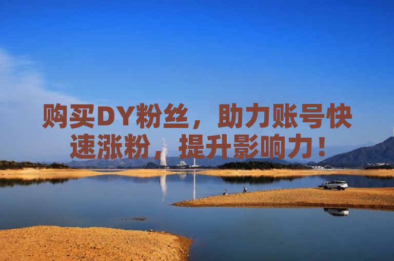 购买DY粉丝，助力账号快速涨粉，提升影响力！