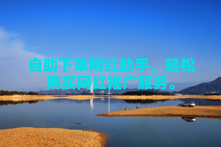 自助下单网红助手，轻松购买网红推广服务。