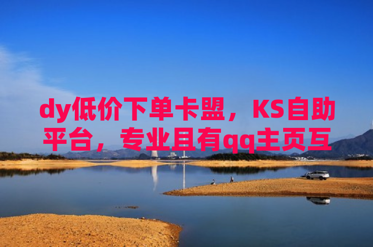 dy低价下单卡盟，KS自助平台，专业且有qq主页互赞链接。