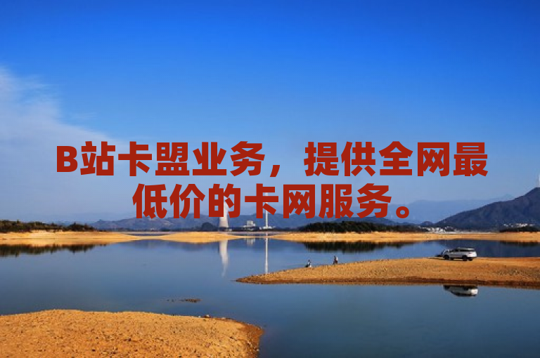 B站卡盟业务，提供全网最低价的卡网服务。