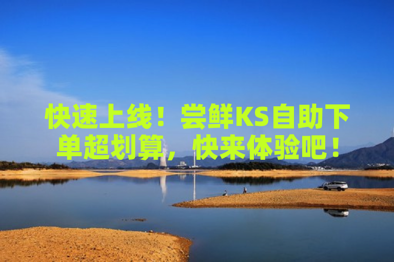 快速上线！尝鲜KS自助下单超划算，快来体验吧！