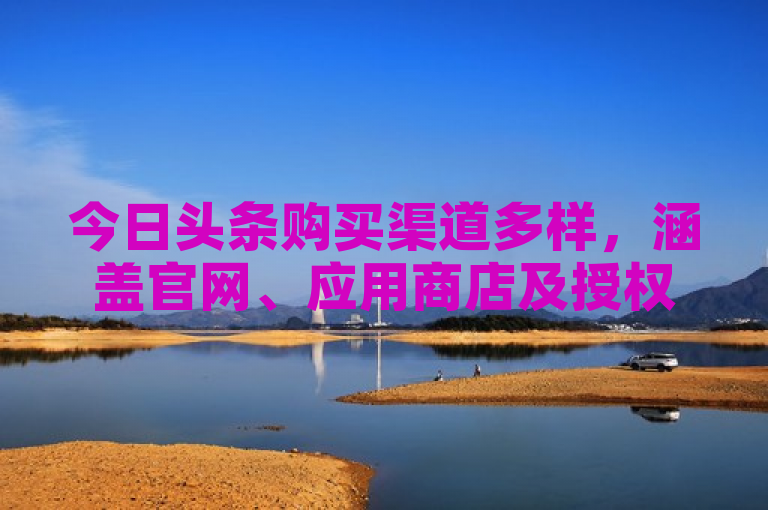 今日头条购买渠道多样，涵盖官网、应用商店及授权平台。