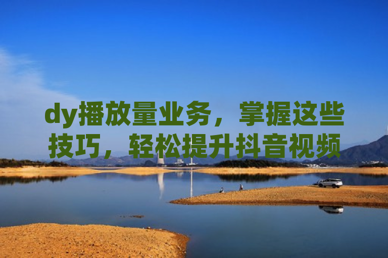 dy播放量业务，掌握这些技巧，轻松提升抖音视频观看次数与流量。