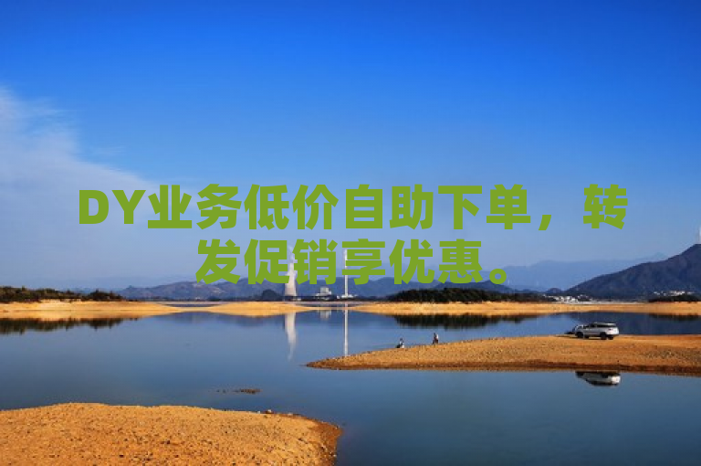 DY业务低价自助下单，转发促销享优惠。