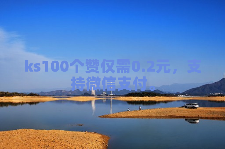 ks100个赞仅需0.2元，支持微信支付。