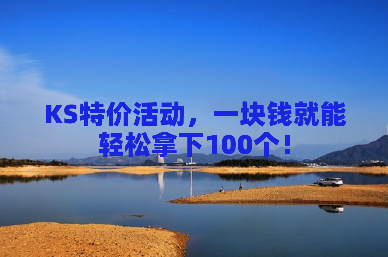 KS特价活动，一块钱就能轻松拿下100个！