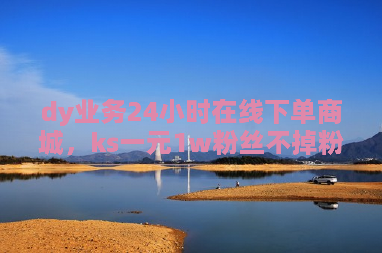 dy业务24小时在线下单商城，ks一元1w粉丝不掉粉，ks秒单下载。