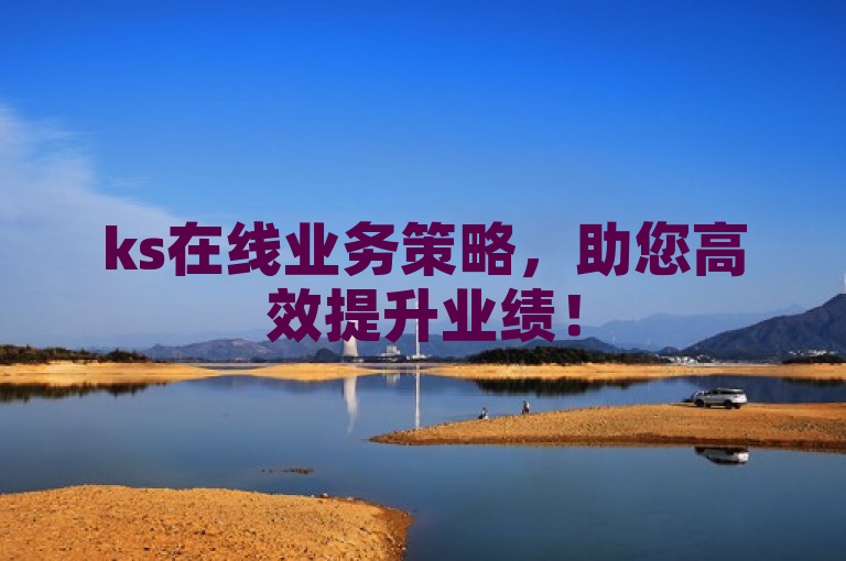 ks在线业务策略，助您高效提升业绩！