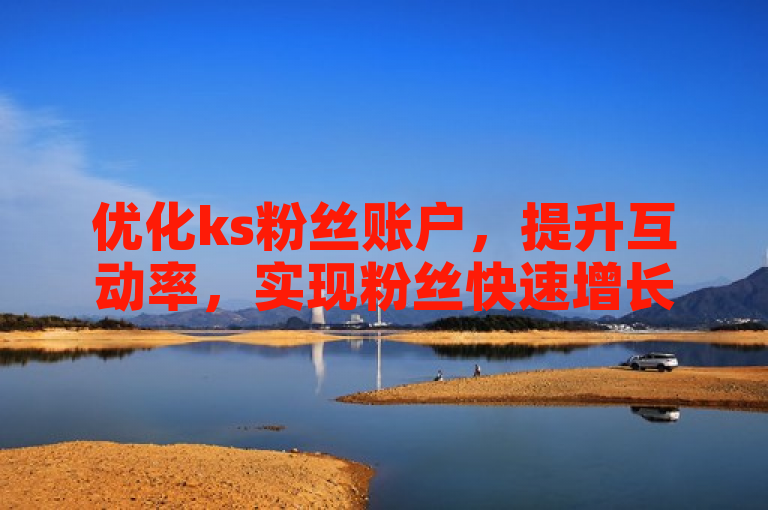 优化ks粉丝账户，提升互动率，实现粉丝快速增长。