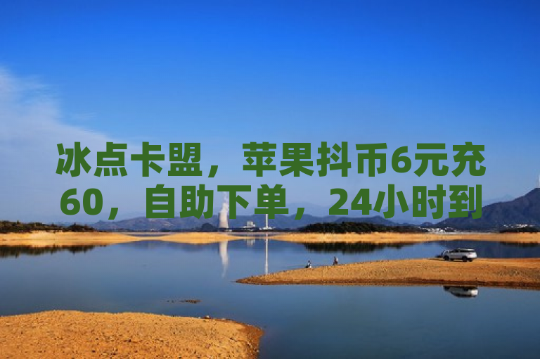 冰点卡盟，苹果抖币6元充60，自助下单，24小时到账。