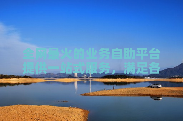全网最火的业务自助平台提供一站式服务，满足各类业务需求。