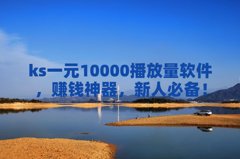 ks一元10000播放量软件，赚钱神器，新人必备！
