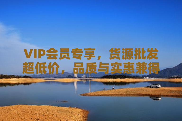 VIP会员专享，货源批发超低价，品质与实惠兼得。