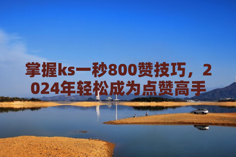 掌握ks一秒800赞技巧，2024年轻松成为点赞高手！