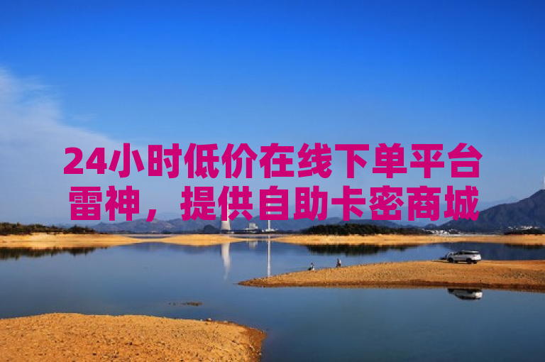 24小时低价在线下单平台雷神，提供自助卡密商城服务。