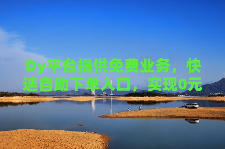 Dy平台提供免费业务，快速自助下单入口，实现0元费用全免。