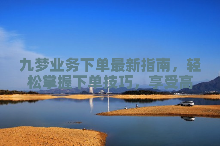 九梦业务下单最新指南，轻松掌握下单技巧，享受高效服务体验。