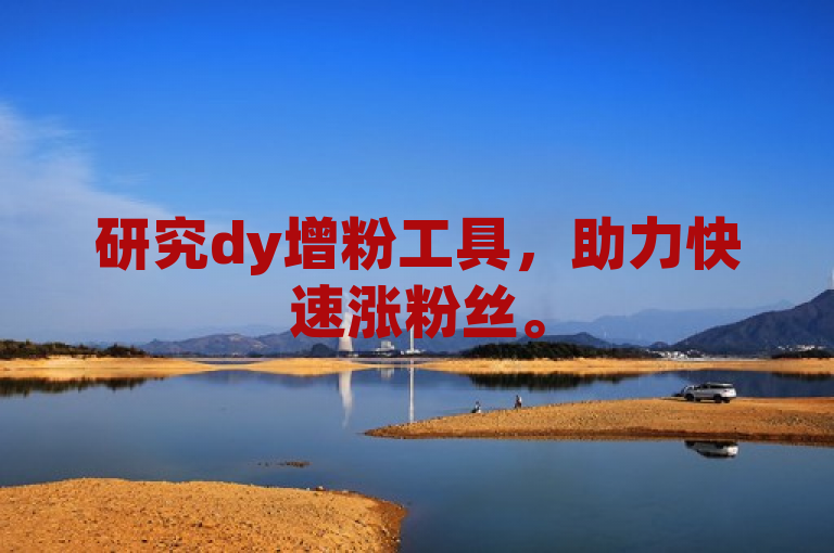 研究dy增粉工具，助力快速涨粉丝。