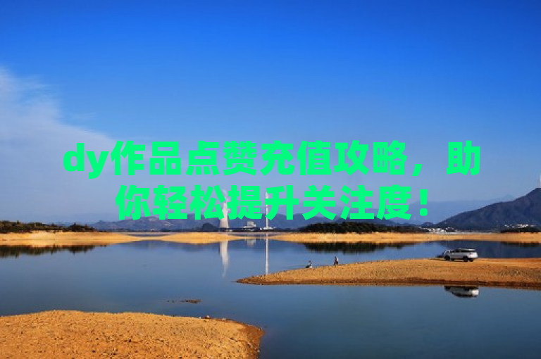 dy作品点赞充值攻略，助你轻松提升关注度！