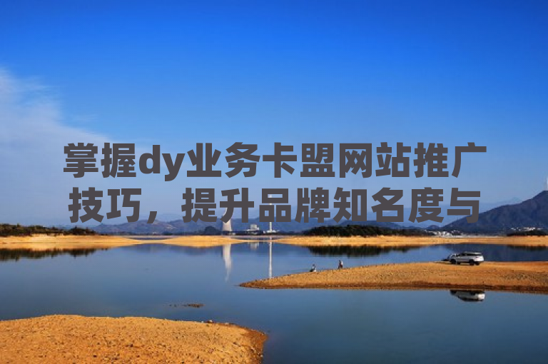 掌握dy业务卡盟网站推广技巧，提升品牌知名度与用户粘性。