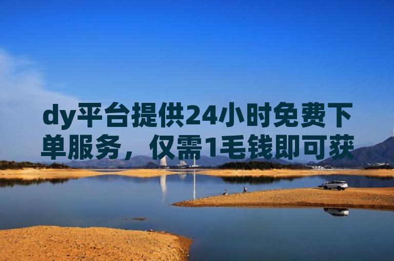 dy平台提供24小时免费下单服务，仅需1毛钱即可获得1000个赞。